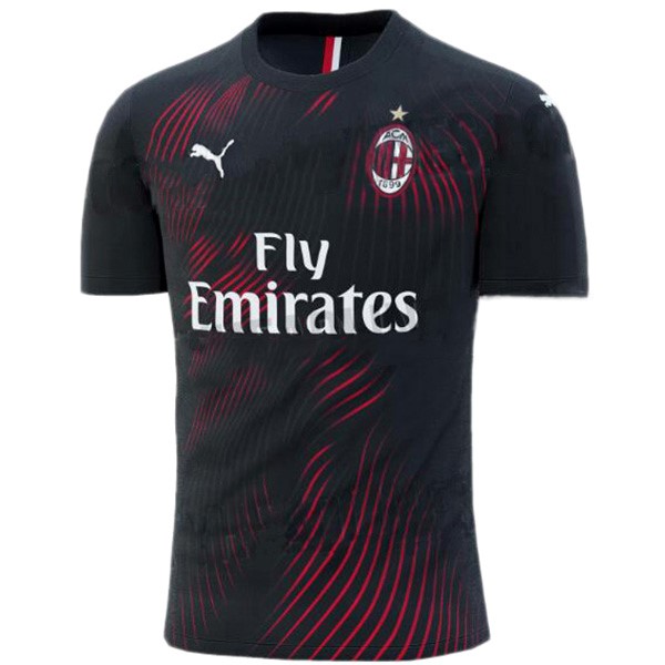 Tailandia Camiseta Milan Tercera equipo 2019-20 Negro